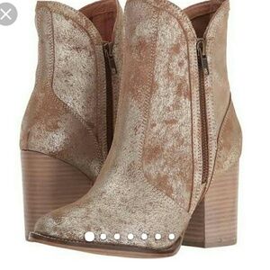 Seychelles Metallic Ankle Boots